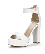 DREAM PAIRS Women&#39;s Hi-lo Heeled Sandal 8 lighly used - $30.00