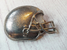Football Helmet Pin Brooch Best Silver NFL NCAA High School Home Coming - £19.86 GBP