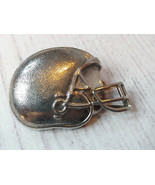 Football Helmet Pin Brooch Best Silver NFL NCAA High School Home Coming - £19.43 GBP