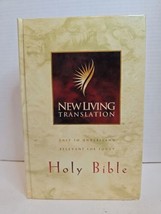 New Living Translation Holy Bible 1996 Tyndale HC Easy to Understand Rel... - £7.64 GBP