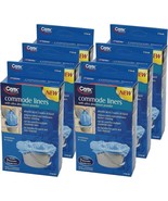 Carex Commode Liners Holds 2 Quarts Liquid, 6 Packs of 7 ea, 42 Count - €32,38 EUR