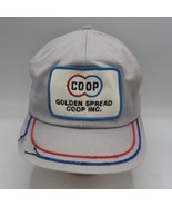 Snapback Trucker Farmer Hat Golden Spread Coop Inc. - £18.49 GBP