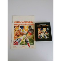 Atari 2600 Missile Command Game With Manual Tested (C) - £4.56 GBP