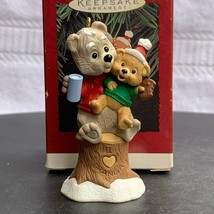 Grandpa Bears Hallmark Keepsake Christmas Tree Ornament - 1985 - £9.64 GBP