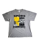 San Antonio Spurs 2005 NBA Champions Men&#39;s Size XL Shirt Team Jersey Dou... - £35.16 GBP