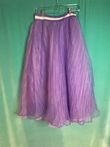 Nicopanda Lavender Tulle Long Skirt Size S Dance Ballet Prom Sassy New w... - $44.54
