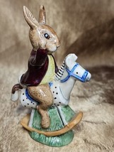 Royal Doulton Tally Ho! Bunnykins Figurine DB12 Vintage 1974 First Variation - £59.45 GBP