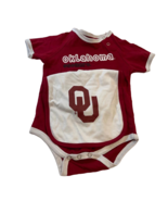 Colosseum Oklahoma Sooners Football Junior One pc w/Bib, Red, Infant - £14.40 GBP