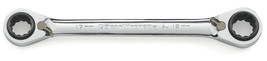 GEARWRENCH - QuadBox™ 12 Pt Rev Ratcheting Wrench 9MM X 11MM, 14MM X 15MM  - £37.26 GBP