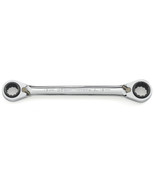 GEARWRENCH - QuadBox™ 12 Pt Rev Ratcheting Wrench 9MM X 11MM, 14MM X 15MM  - $47.03