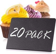 Mini Chalkboard Signs For Food 20 Pack - Small Chalkboard Food Signs For Party - $35.99