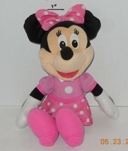 Fisher Price 2010 Talking Minnie Singing Mouse 13&quot; Doll plush toy RARE HTF - £11.25 GBP