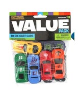 Die Cast Race Cars Kids Birthday Party Favors 10 Per Pack Stocking Stuff... - $72.88 MXN