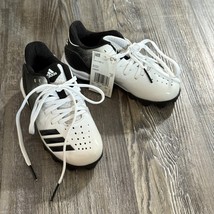 Adidas Unisex Icon 4 MD K Baseball Cleats Youth Size 11 K White Black G2... - $19.73 CAD