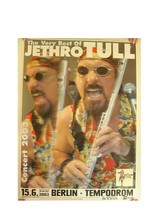 Jethro Tull Berlin Concert Poster 2003 - £28.31 GBP