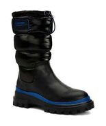 Calvin Klein Black Laeton Mid Calf Cold Weather Winter Boots Women's Size 6.5 - $111.38