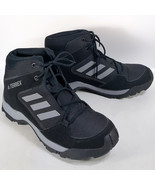 Adidas Terrex Hyperhiker FX4186 Mid Hiking Boots Kids Size 5.5 Black And... - £22.03 GBP