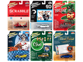 Pop Culture 2022 Set of 6 Cars Release 2 1/64 Diecast Model Cars by John... - £65.57 GBP