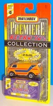 Matchbox World Class Series 13 Premiere Retro &#39;70s Collection Chevy Van Orange - $15.00