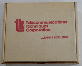 TELECOMMUNICATION TECHNIQUES CORPORATION MODEL RS-232  Adapter - $18.70