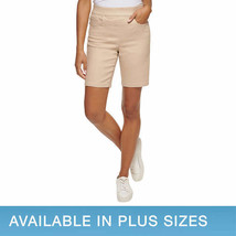 DKNY Womens Plus Size Bermuda Shorts,Chino,Medium - £31.45 GBP