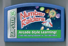 leapFrog Leapster Game Cart Number Raiders Educational - $9.60