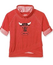 NBA Chicago Bulls Wildcard Top Womens Plus Size 2X or 4X Hardwood Classic Red - £18.14 GBP