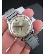 RARE! vintage  1960&#39;s RODANIA WATCH CO men&#39;s 17 JEWEL Incabloc date WORKS! - €77,52 EUR