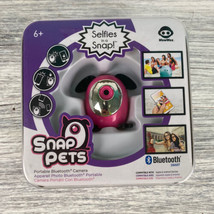 Portable Bluetooth Camera WowWee PINK SNAP PETS Selfies in a Snap! - $9.61