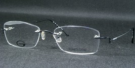 Romeo Gigli Genium RG34001 Matt Black Eyeglasses Glasses RG340 51-18-135mm Italy - £78.03 GBP