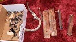 Antique Chas Stieff Piano Screws &amp; Parts Salvage Crafts Art Decor Vintage - $29.99