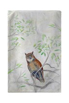 Betsy Drake Great Horned Owl Kitchen Towel - £23.70 GBP