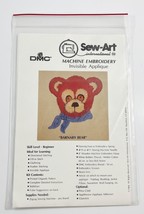 DMC Machine Embroidery Invisible Applique &#39;&#39;Barnaby Bear&#39;&#39; - $9.89