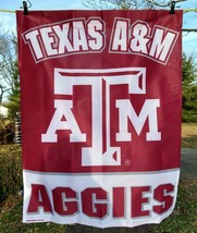 Texas A&amp;M Aggies Vertical Flag Wincraft 27 By 37 NCAA - $17.82