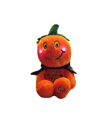 DanDee Halloween Pumpkin Singing Caped Plush Jack O Lantern Put on a Hap... - $21.04 CAD