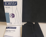 JOBST RELIEF Thigh High LARGE OPEN TOE Compression Stockings Socks (30-4... - £35.88 GBP