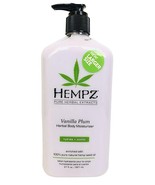 HEMPZ VANILLA PLUM Body Lotion 21 Oz New Larger Size - $934.01 MXN