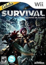 Cabela&#39;s Survival Shadows Of Katmai Wii! Hunt, Bears, Wolves, Alaska - £6.19 GBP