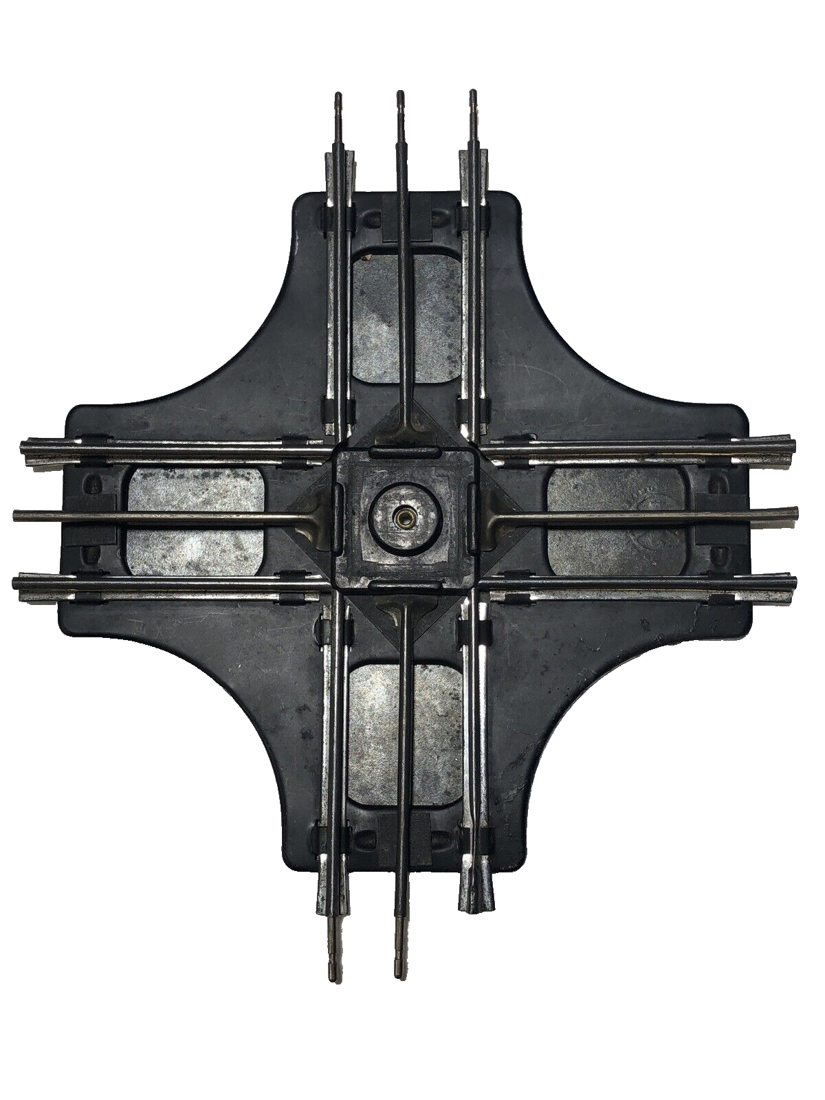 Marx Vintage Metal 4 Way Track Cross - $14.73