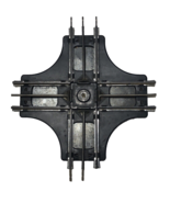 Marx Vintage Metal 4 Way Track Cross - $19.97 CAD