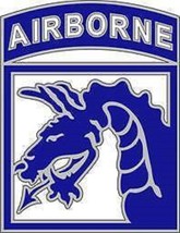 ARMY 18TH AIRBORNE COMBAT IDENTIFICATION ID  BADGE - $29.99
