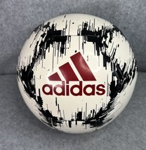 Adidas Glider 2 Soccer Ball White & Black DZ2062 Size 4 - $14.76