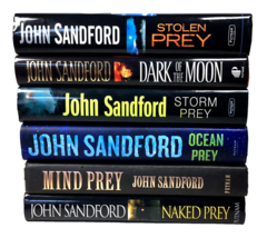 John Sanford  lot of 6 hardback Books Novel Thriller Suspense - £13.39 GBP