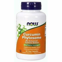 NOW Supplements, Curcumin Phytosome, Bio-Enhanced Turmeric Extract, 60 Veg Ca... - £21.57 GBP