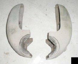 1966 33 HP Johnson Super Sea Horse Outboard Motor Mount Covers - $8.88