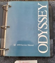 1999 99 Odyssey Van Service Fsm Shop Repair Manual Oem Factory Book In Binder - $78.35
