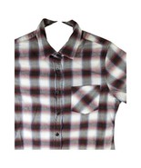 Pendleton Womens Flannel Shirt Size Medium Plaid White Red Black Long Sl... - $752.38 MXN