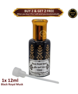 1x Black Royal Musk 12ml - Concentrated Arabian perfume oil tahara مسك اسود ملكي - $10.75