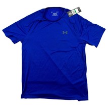Under Armour 1345317 Mens UA Tech Large Blue Short Sleeve T-Shirt Athletic Tee - £15.56 GBP