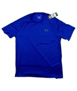 Under Armour 1345317 Mens UA Tech Large Blue Short Sleeve T-Shirt Athlet... - £15.52 GBP